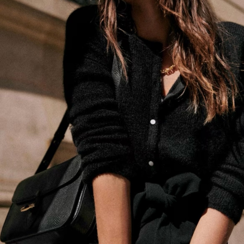 Sezane Gaspard reversible cardigan